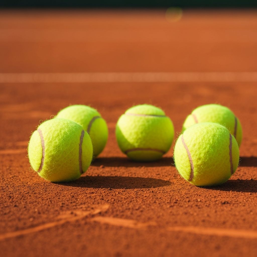 Tennis balls aesthetic